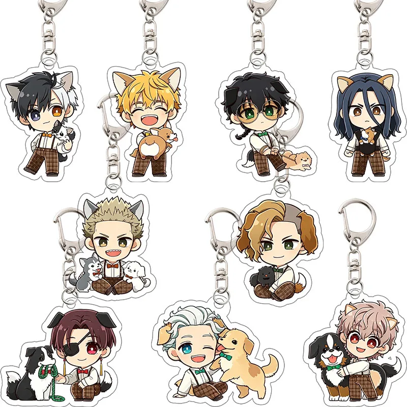 Kyotaro Sugishita Haruka Sakura, llavero acrílico con diseño de rompevientos, colgante para bolso, accesorios de decoración de dibujos animados y anime, regalo de cumpleaños.
