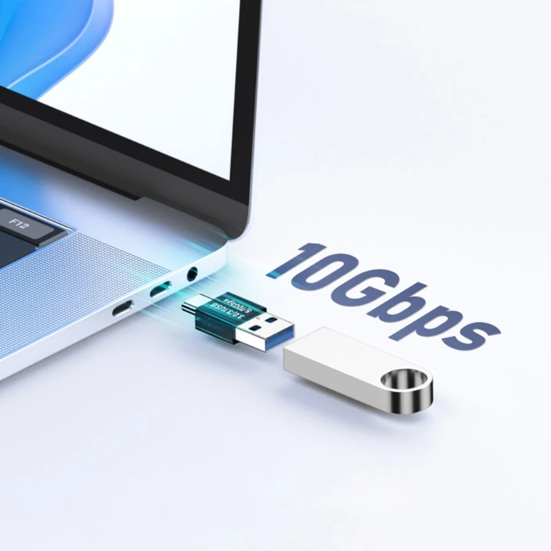 USB 수-USB 3.1 수 어댑터 변환기, 고속 충전, 최대 10Gbps 데이터 변속기 속도