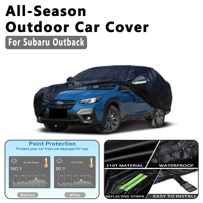 

Car Cover for Subaru Outback - Outdoor Full Protection, Waterproof Dustproof Heat-Resistant, All-Season Use Exterior Accessories