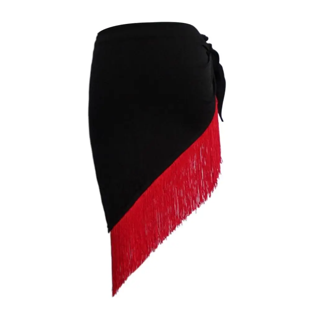 موضة شرابة الرقص الشرقي وشاح الورك البوهيمي ليوبارد طباعة المرأة حزام تنورة الرقص الشرقي حزام عرض الأزياء