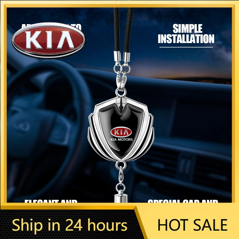 

2026 Hot Car Sticker 1pcs Car Interior Pendant Auto Rearview Mirror Ornaments Birthday Gift Auto Decoration For KIA Ceed Sportag