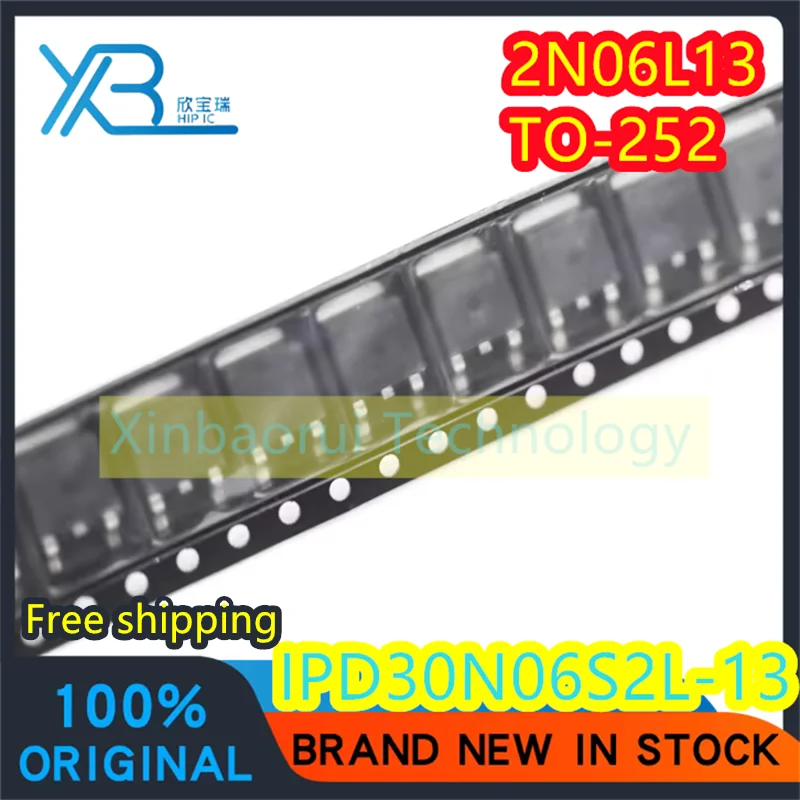 

(10/50pieces) IPD30N06S2L-13 2N06L13 Field Effect N Channel 55V 30A SMD TO-252 New Original Electronics Free shipping