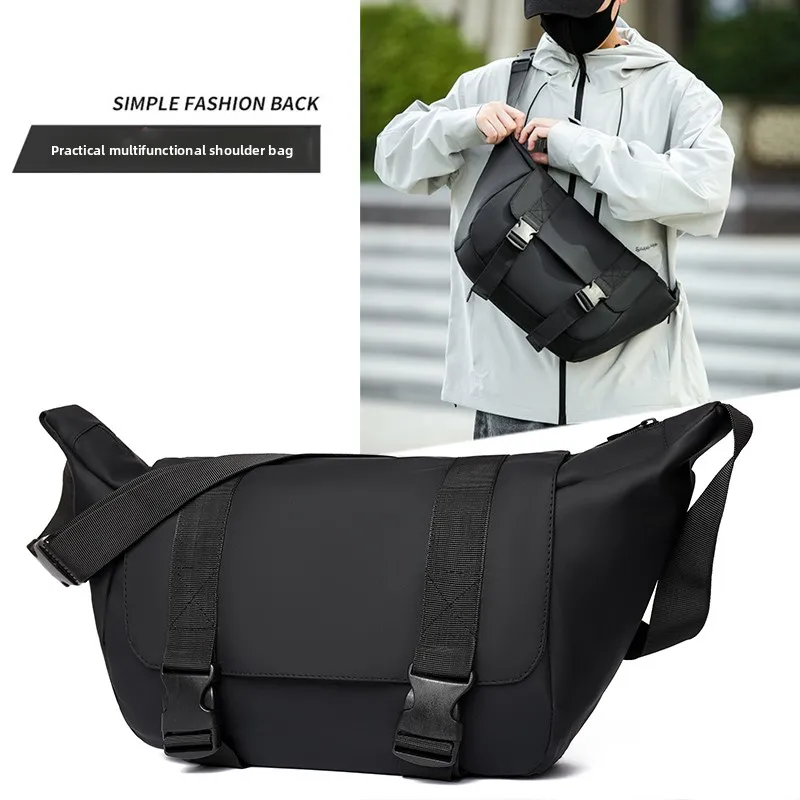 

2024 Men's Crossbody Bag Multi-pocket Anti-theft Messenger Bag Large Capacity Shoulder Bag For Travel Daily Use Creative Gifts