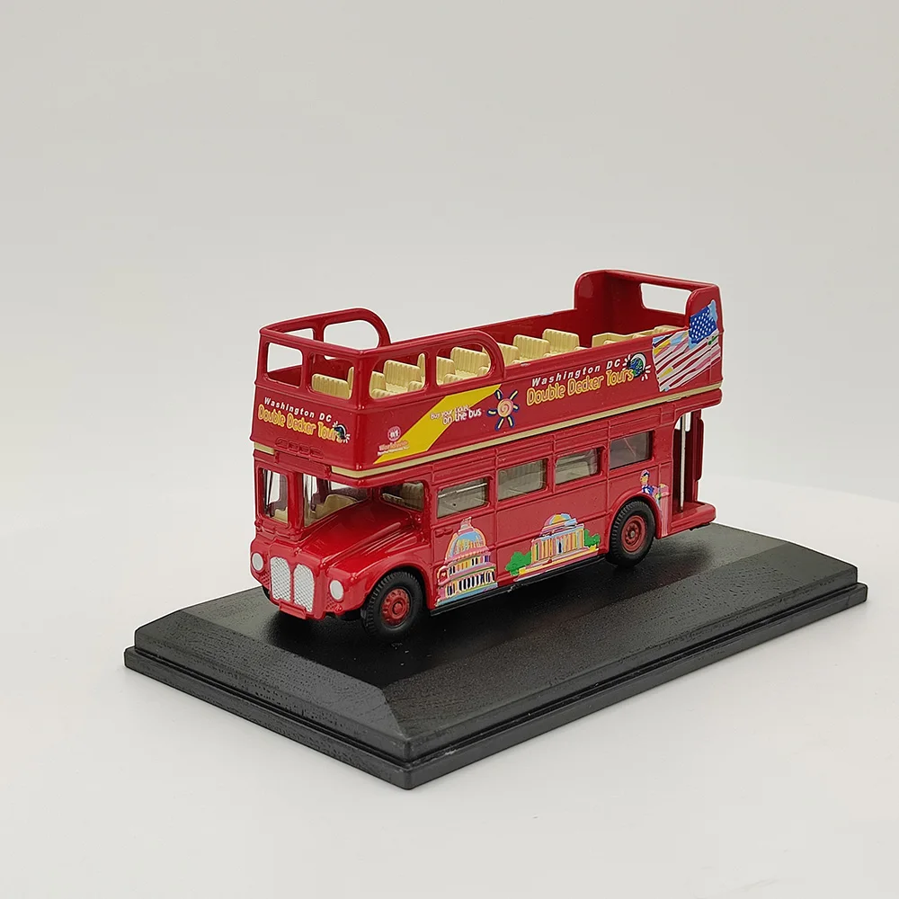 

Diecast OXFORD 1/76 Scale Finished Alloy Simulation Static Bus Double-decker Bus Model Collectible Toy Gift Souvenir Display