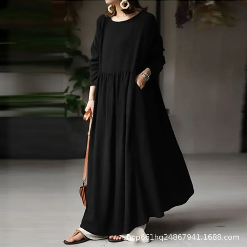 Abiti eleganti musulmani Eid Abayas Casual donna lungo Maxi vestito preghiera turchia caftano islamico Abaya Party Ramadan Modest Jalabiya