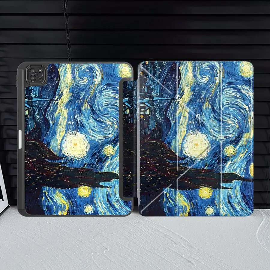 Tablet Case For iPad Pro 11th 10th 9th 8th 7th 12.9inch Pro 2025 Air 4 5 M3 M2 1 2 M4 11inch Mini 6 7 Holder Cover Cartoon