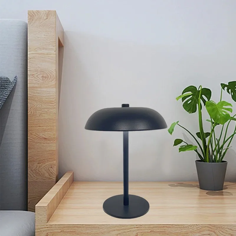 الفطر اللمس شحن الإبداعية مصباح مكتبي صغير غرفة نوم أباجورة مطعم بار جو مصباح ديكور #4