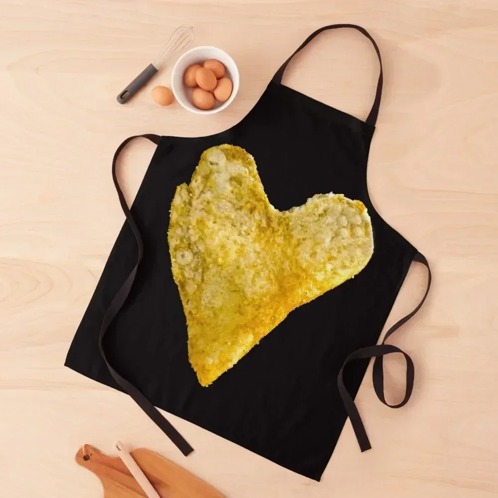 

Heart Shaped Potato Chip Apron Kitchen Kawaii Accessories japanese style For Cosmetologist cook wear Apron