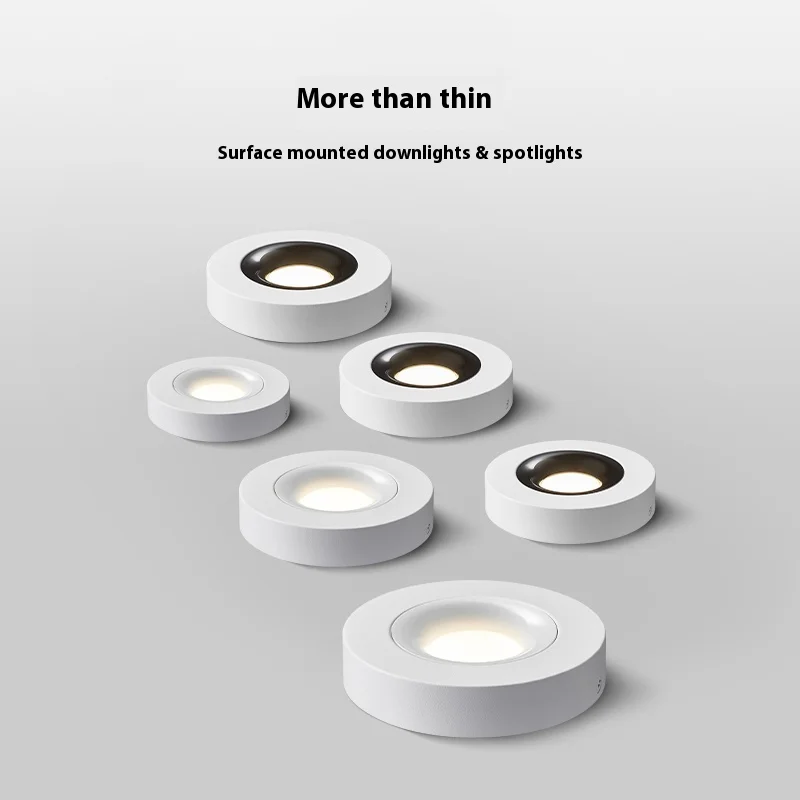 Ultra-thin Surface Mounted Downlight Led Spotlight Aisle Entrance Corridor Entry Door Balcony Checkroom Small Ceiling Light