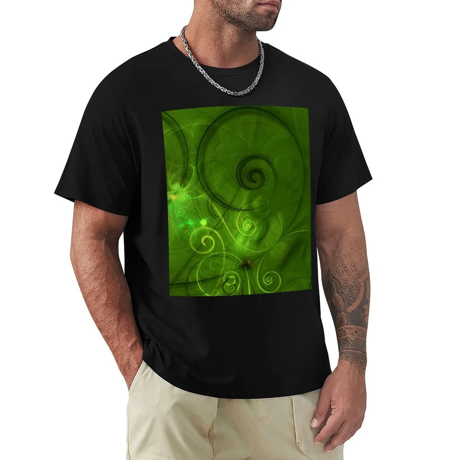 

Green Māori Koru, New Zealand, kiwi, kiwiana, Nz Esoteric Spiral, T-Shirt blacks luxury designer black t shirts for men