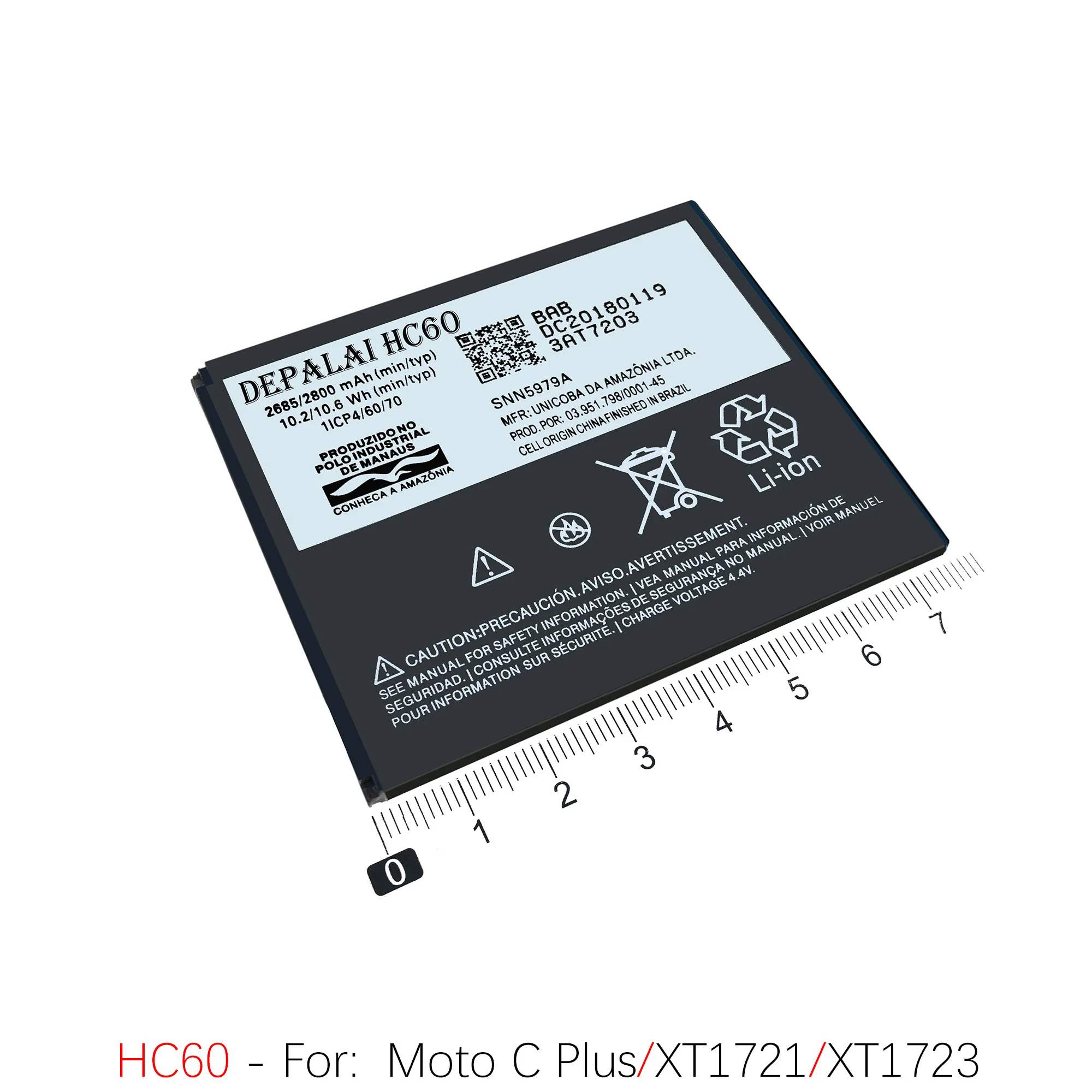 GK40 GK50 HC40 HC60 JE30 KC40 KE40 Battery For Motorola E6 G4Play E3 CPlus E5Play E6Plus Batteries XT1766 XT1721 XT1754 Battery