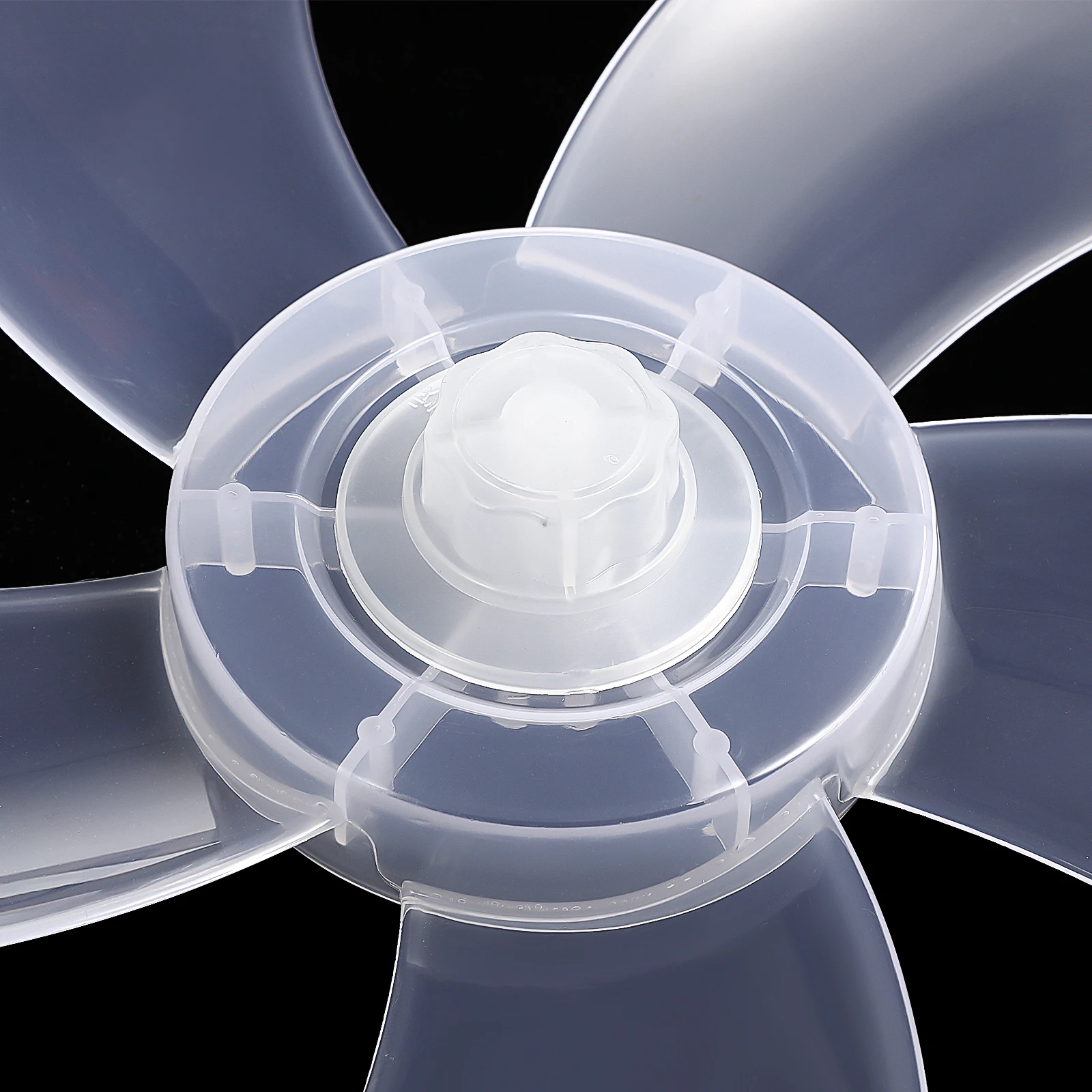 

Electric Fan Blades Plastic Replacement Accessories Fashion Standing White for Floor Universal Baby
