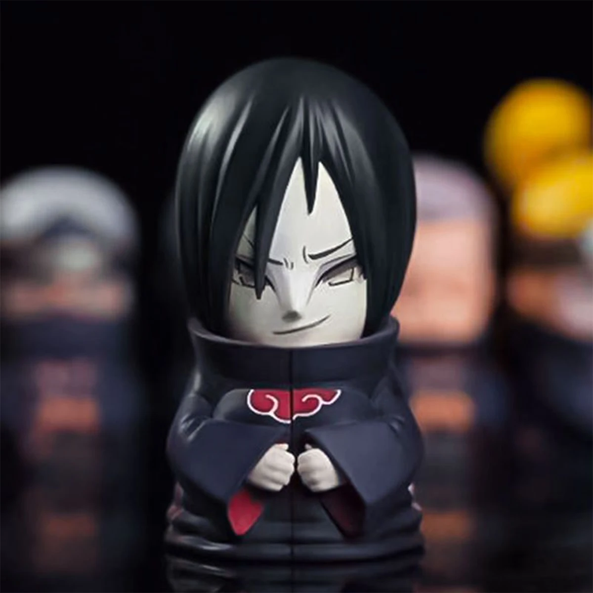 Naruto Animation Peripheral Toys Model Figure Q Version Statue Akatsuki All staff Palm Series Ornaments