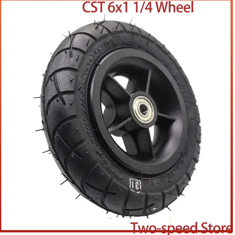 The Latest CST6x1 1/4 Wheel: Ideal Replacement for Small Folding Bicycles, Electric Scooters & Hand Carts