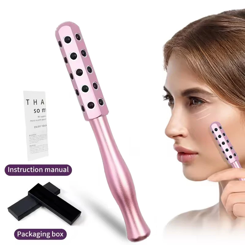 

Germanium Ball Facial Massage Stick Lifting & Firming Beauty Tool for Anti-Aging & Skin Rejuvenation, Home Care