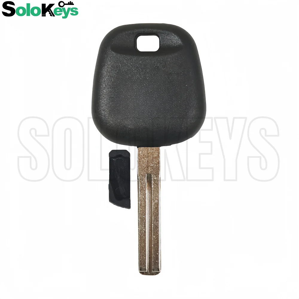 10Pcs/LotS OLOKEYS Replacement Auto Transponder Key Shell For Toyota Car Big Head Holder Chip Hollow Uncut With Two Sides LOGO