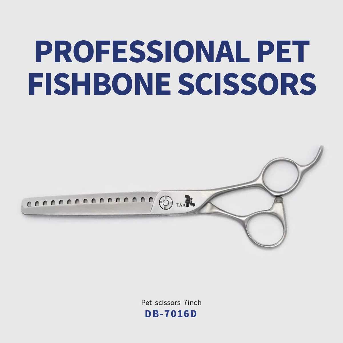 

TAA it it 7 inch refined fish bone pet beautician BD-7016D thin teddy bear pet store