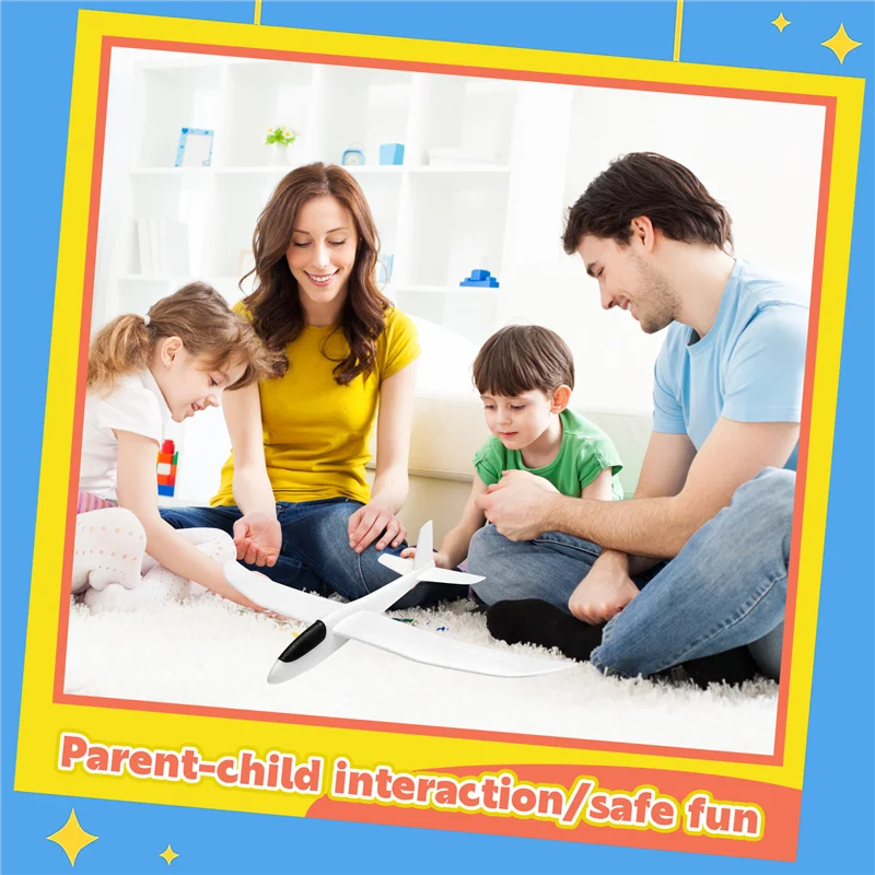 AT59 99CM EPP Foam Hand Throwing Aircraft (Sticker) 706 image 5