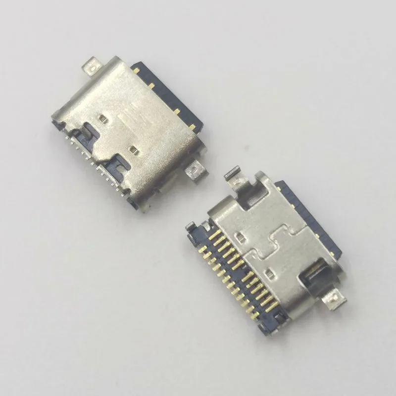 

10-50Pcs USB Charger Charging Dock Connector Plug Type C For ZTE Voyage 10 30 9030N 30S 7532N 7531N Axon 20 A20 A2121 V2022 8031