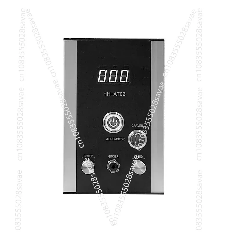 AT02 Easy-to-use Mini Jewelry Engraving Machine No Air Compressor Required 160W Portable Metal Art Engraving Equipment