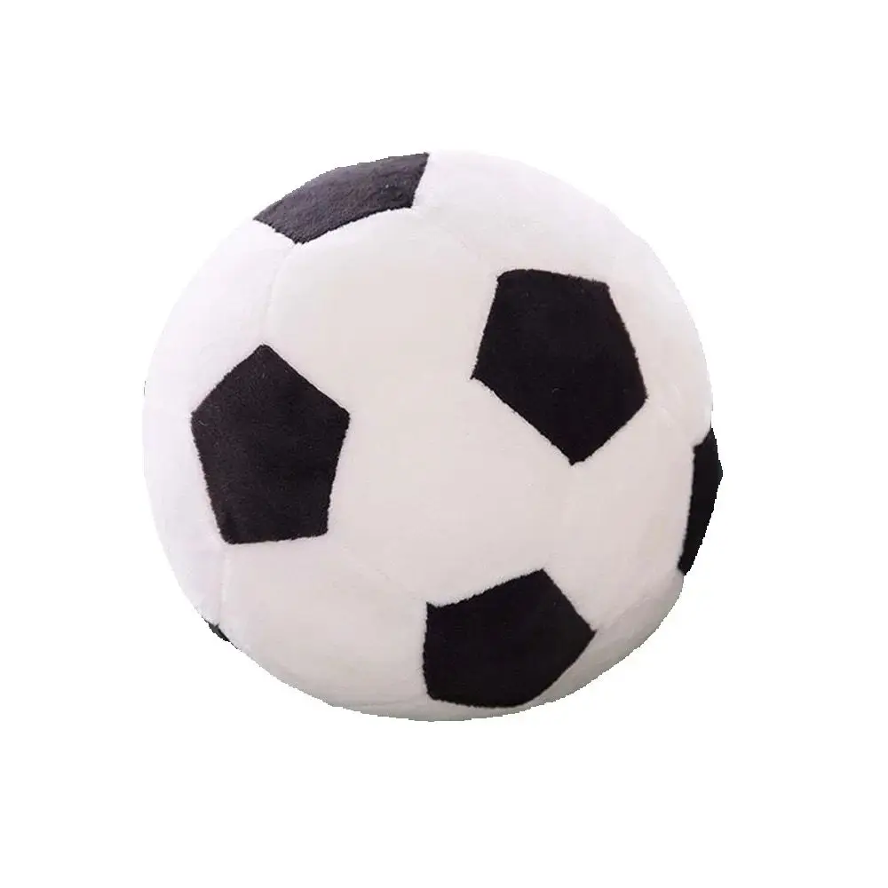 

20cm Simulation Stuffed Football Plush Toy Imitation Soccer Ball Soft Doll For Children Presents Gift Early Education Toy