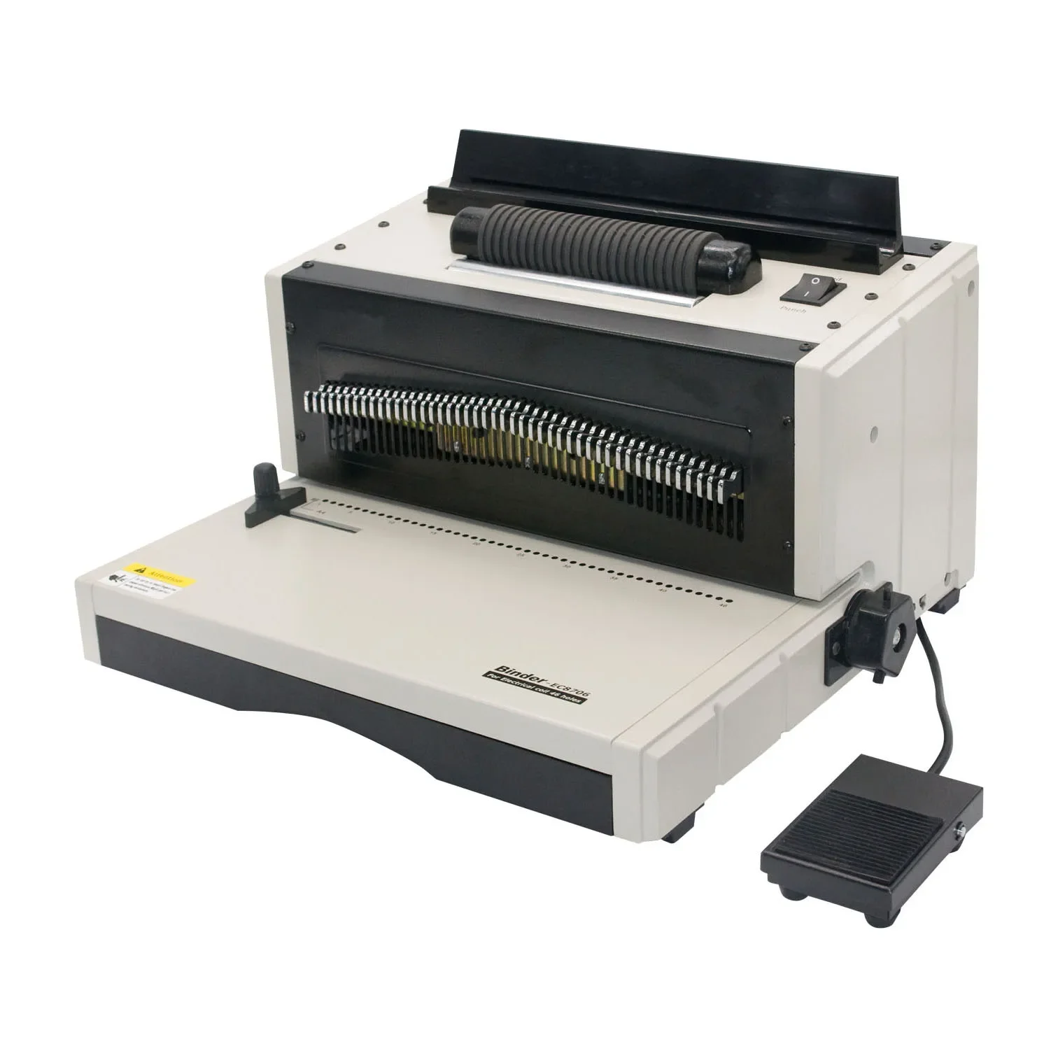 SG-EC8706 Hot Selling Spiral Coil Binding Machine Electric Hole Puncher Binding Machine With Good Price