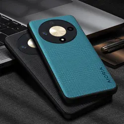 Fashion Case for Honor X9b X9a durable solid color premium pu leather cover