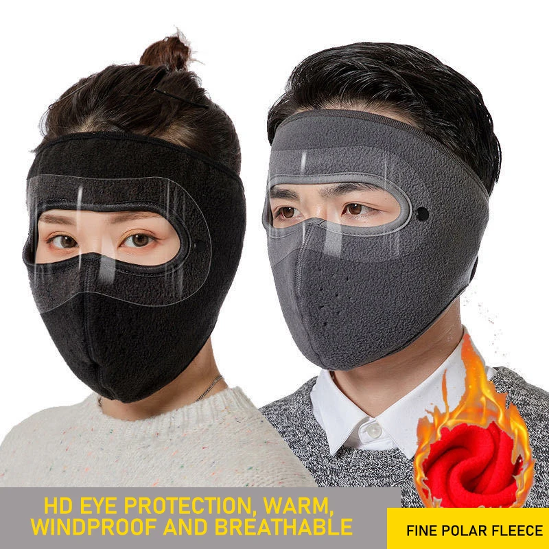 Winter Cycling Face Mask Windproof Men Women For Skiing Snowboarding Motorcycle Outdoor Sports Balaclava Cap Warmer Breathable