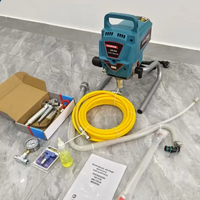 190s High-Pressure Airless Sprayer DIY Electric Paint Sprayer Small Spraying Machine Dedicated for Latex Paint Paint
