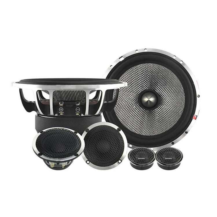 

Car Audio 3-way Component High Quality 6.5 Big Midrange 12V Horn Car Speaker