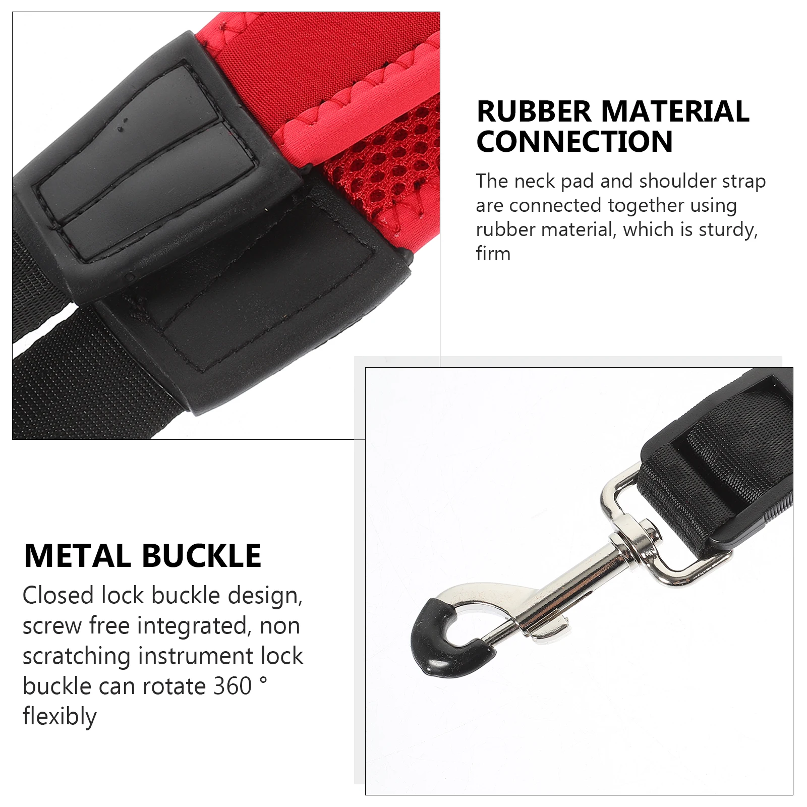 

Adjustable Saxophone Neck Strap Tenor Alto Sax Neck Strap Durable Sturdy For Travel Practice Performance Gift Saxophonists