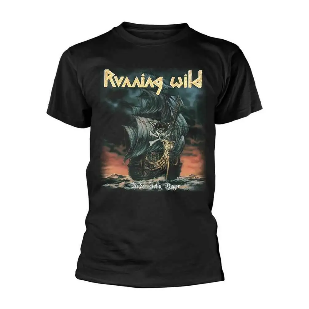 

Running Wild 'Under Jolly Roger Album' T shirt - NEW