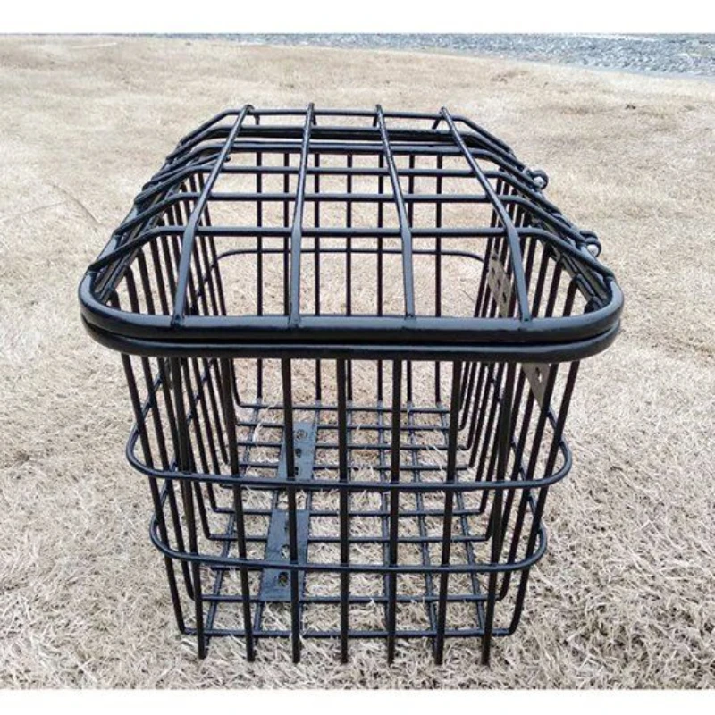 Bicycle Front Basket Enlarged and Thickened with Cover Bicycle Rear Shelf Basket Bike Accessories 자전거 바구니