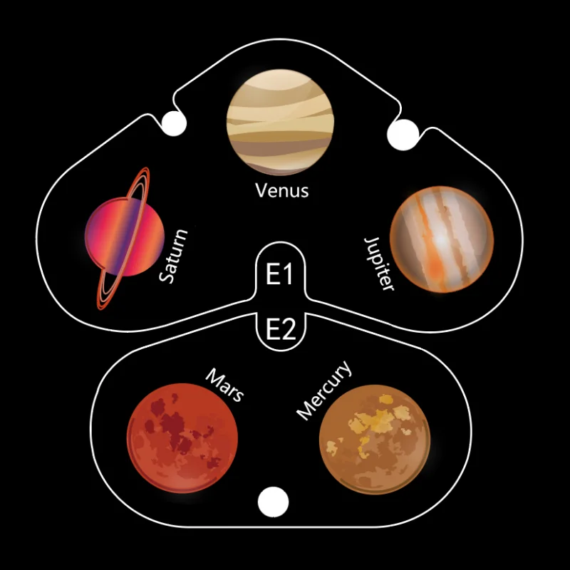 الأرض القمر ضوء Ins القمر العارض ضوء السماء المرصعة بالنجوم العارض تدوير القبة السماوية مصباح أضواء الجدار غرفة ديكور led ضوء الليل