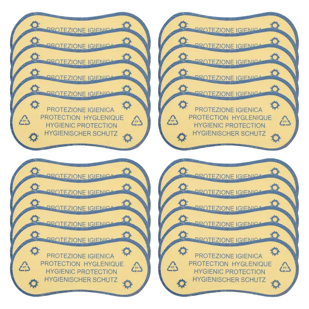 

70Pcs Swimsuit Hygiene Protective Stickers PVC Self-Adhesive Swimwear Liners for Boutique Try on Swimwear Safety