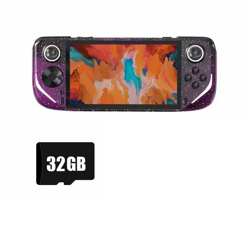 

QWE-E6 Plus Handheld Game Console 32G+10000 Game 5 Inch Portable Video Game Console Support Connect TV Arcade Game Console