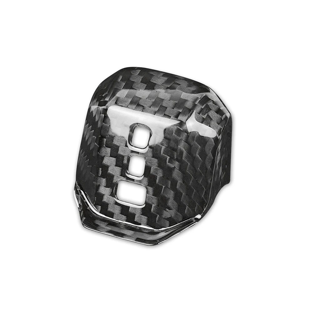 Real Carbon Fiber Sticker Car Gear Shift Knob Cover for Volkswagen VW Golf 8 MK8 2021-2023