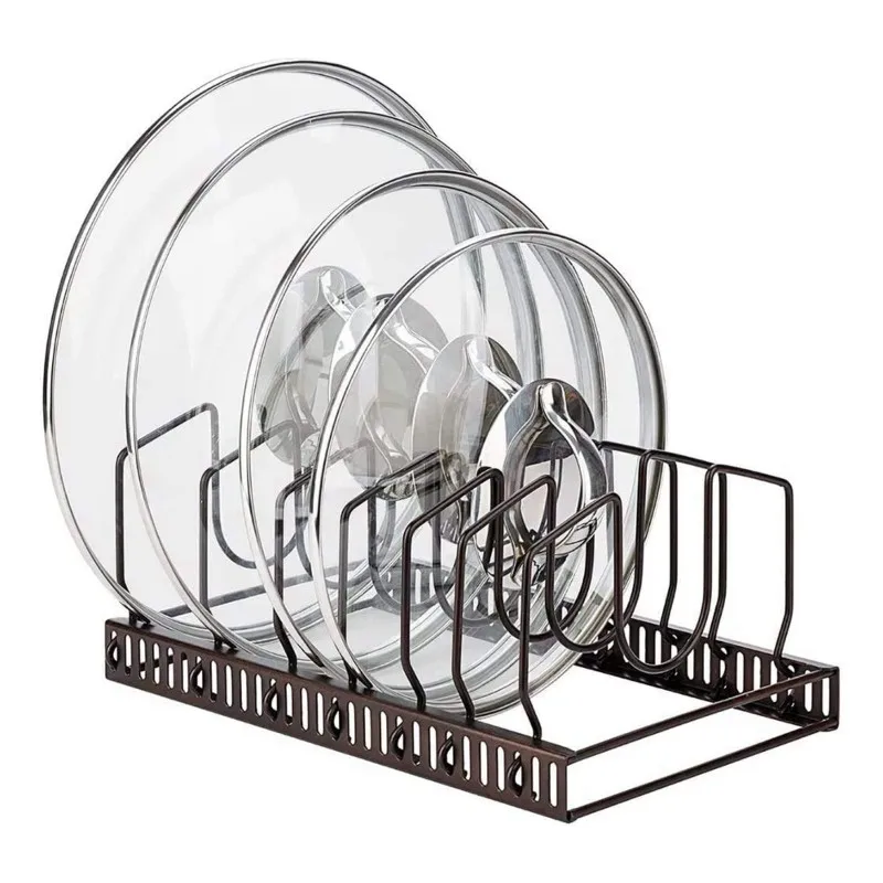 

BAAR-Adjustable Iron Pot Lid& Cutting Board Holder-Multi-Purpose Kitchen Rack-Various Sizes