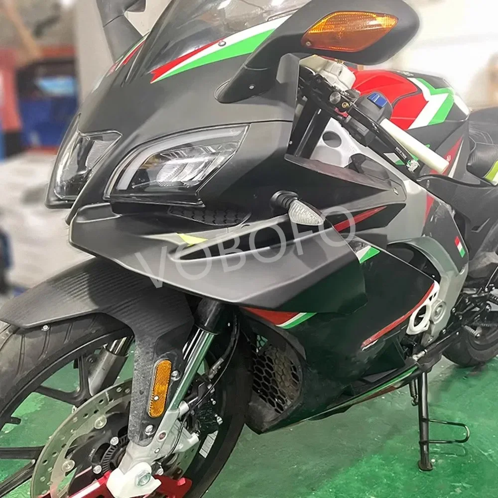 For APRILIA GPR250R GPR 250 R Motorcycle Large Front Lip Fixed Wing Spoiler Lower Lip Guard Plate Modification Accessories