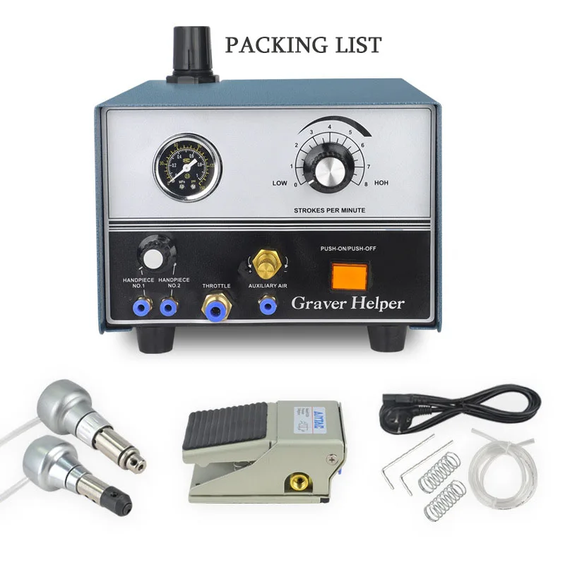 

220/110V Pneumatic Engraving Machine Engraving Machine Jewelry Engraving Machine Metal Jewelry Making Equipment