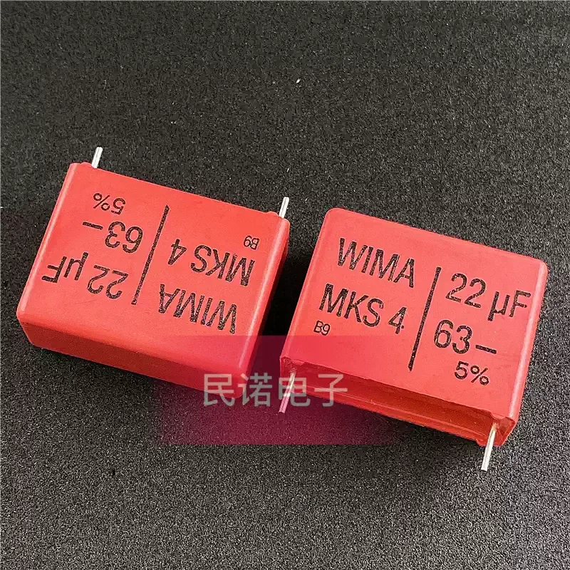 WIMA capacitor MKS4 63V 22UF 63V 226 non-polar capacitor with a pin distance of 27.5mm
