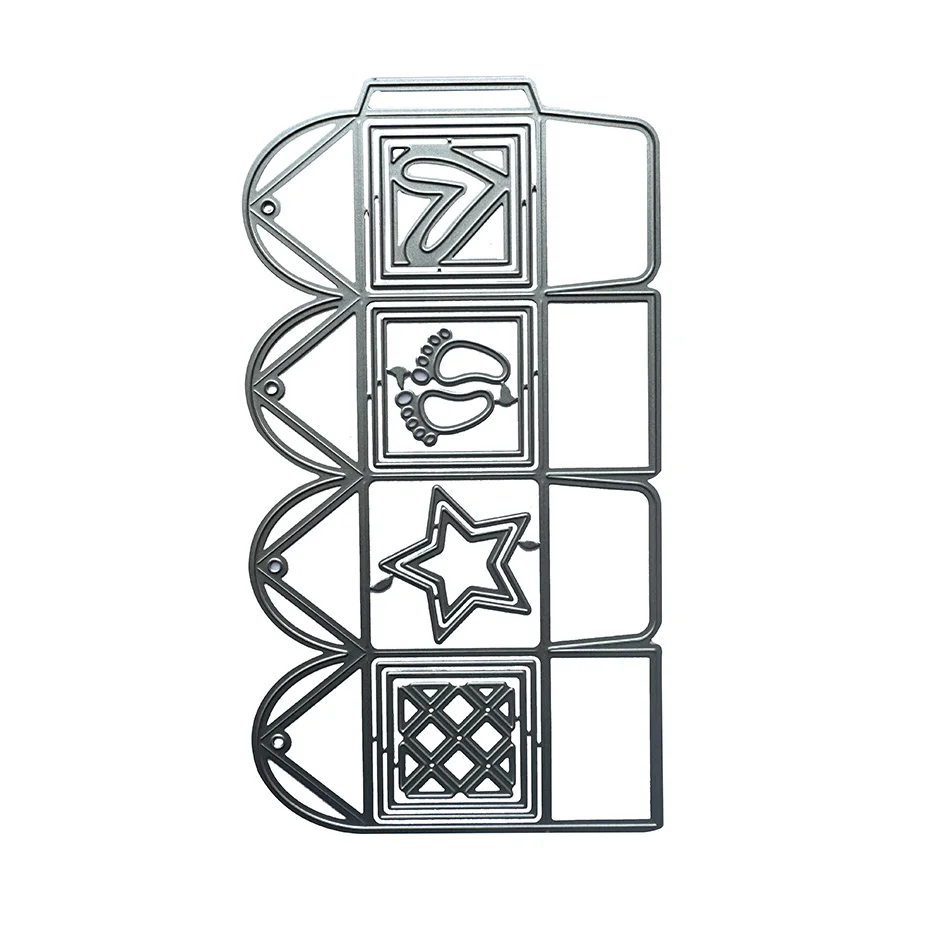 

Box Metal Cutting Dies for DIY Scrapbooking and Card Making Decor Embossing Craft Die Cut