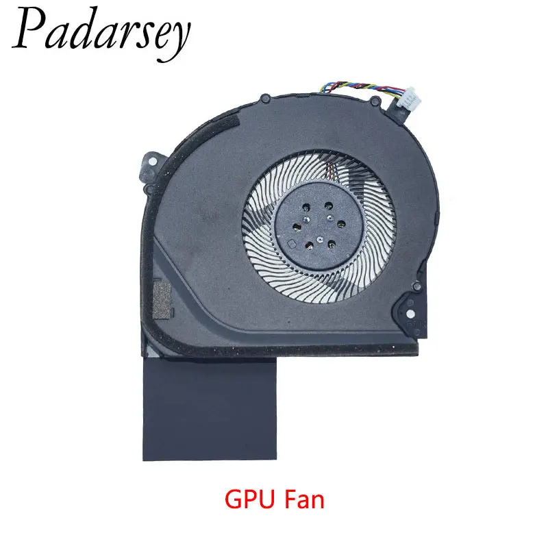 Padarsey-ventilador de refrigeración GPU para CPU de ordenador portátil, repuesto para ASUS Rog Strix 17 GL703 GL703GS GL703GS-DS74 GL703GM S7B S7BM S7BS Series