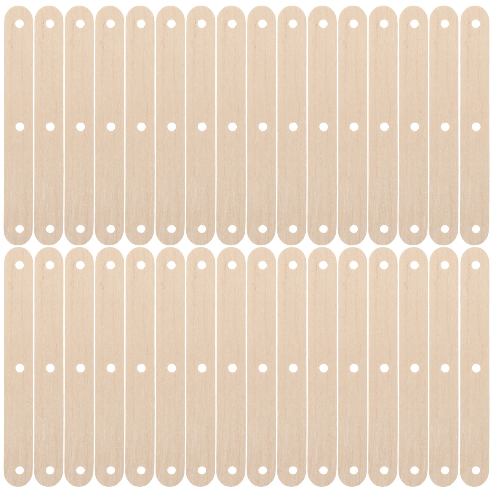 

50Pcs Blank Wooden Popsicle Sticks Natural Craft Wood Sticks for DIY Ice Pops Ice Cream Wax Applicator Tongue Depressors
