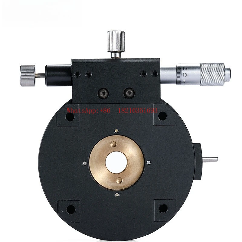 A-axis Horizontal Rotation Optical Experimental Platform Manual Fine-tuning Platform Fine-tuning 10 ° Accuracy 0.6 ′