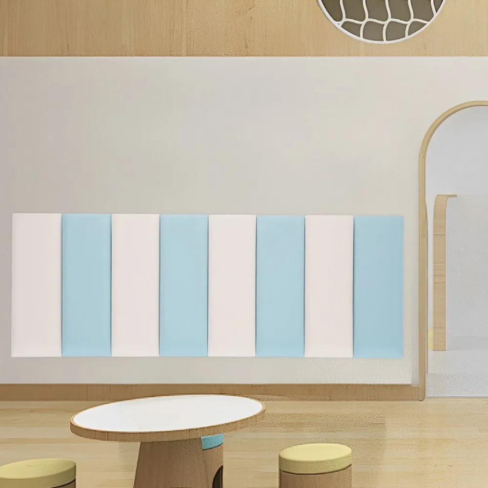 

Wall Panels Pack of 8 Self-Adhesive Wall Panel, Anti-collision Wall Padding