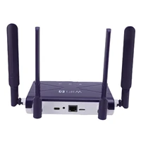 Enrutador inalámbrico profesional WiFi6 LTE, enrutador 4G CPE LTE de alta velocidad de 300Mbps con ranura para tarjeta SIM, 4 antenas para teléfono, portátil y PC