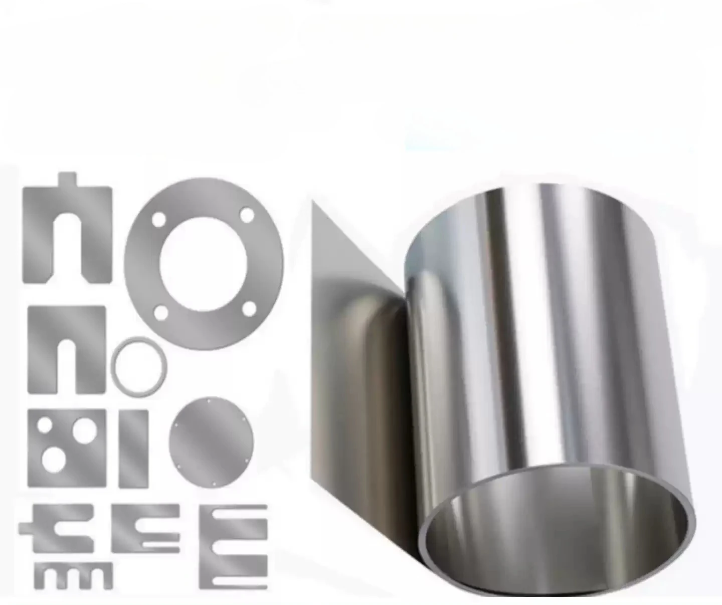 

1M Long 304 Stainless Steel Strip - Precision Thin Steel Strip, Thickness 0.1/0.2/0.3/0.4/0.5-1mm for DIY/Industry