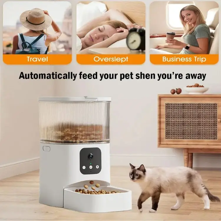 Wholesale Price Automatic Feeder Bowls premium Large Capacity dog Cat Food Dispenser With good service