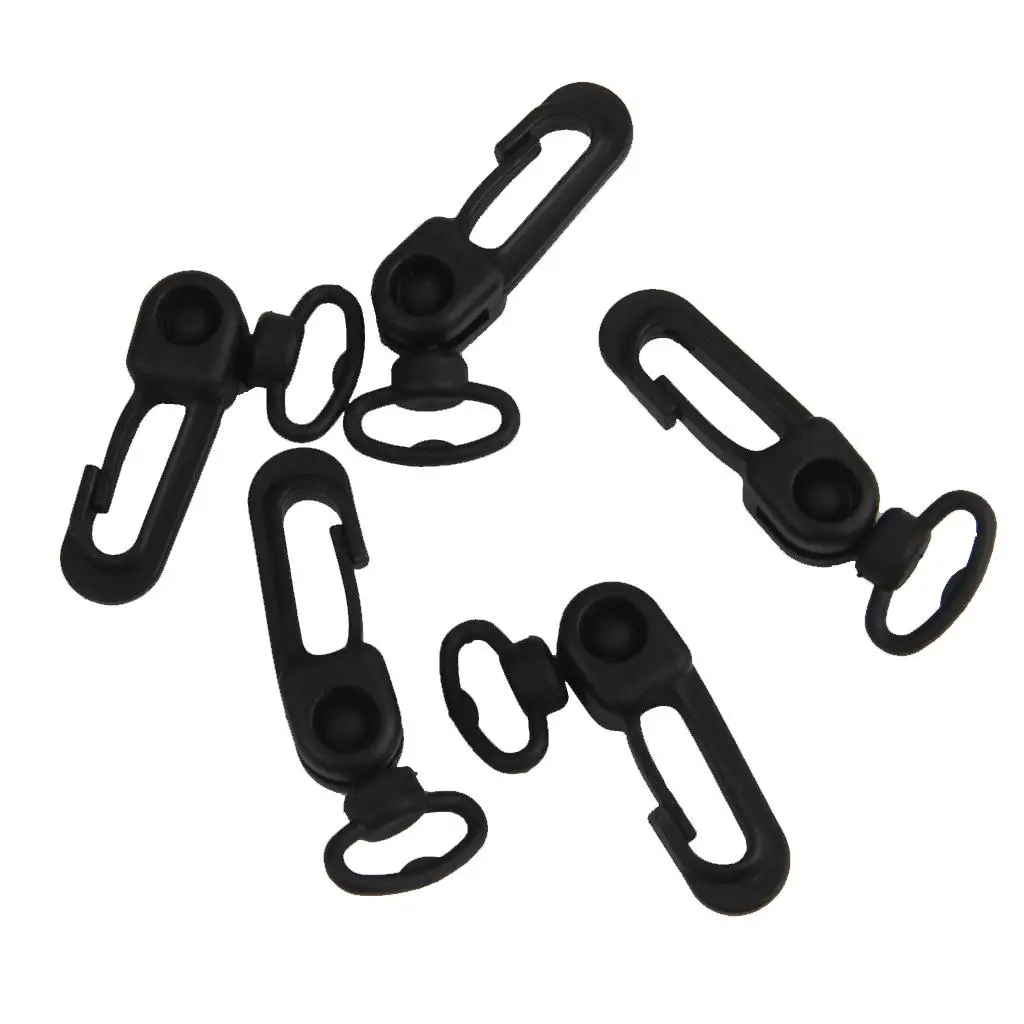 5x MagiDeal Rotatable Carabiners Buckle Snap Clip Hook Keychain